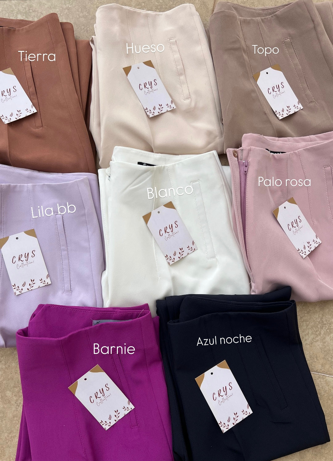 Pantalón pinzas Roma