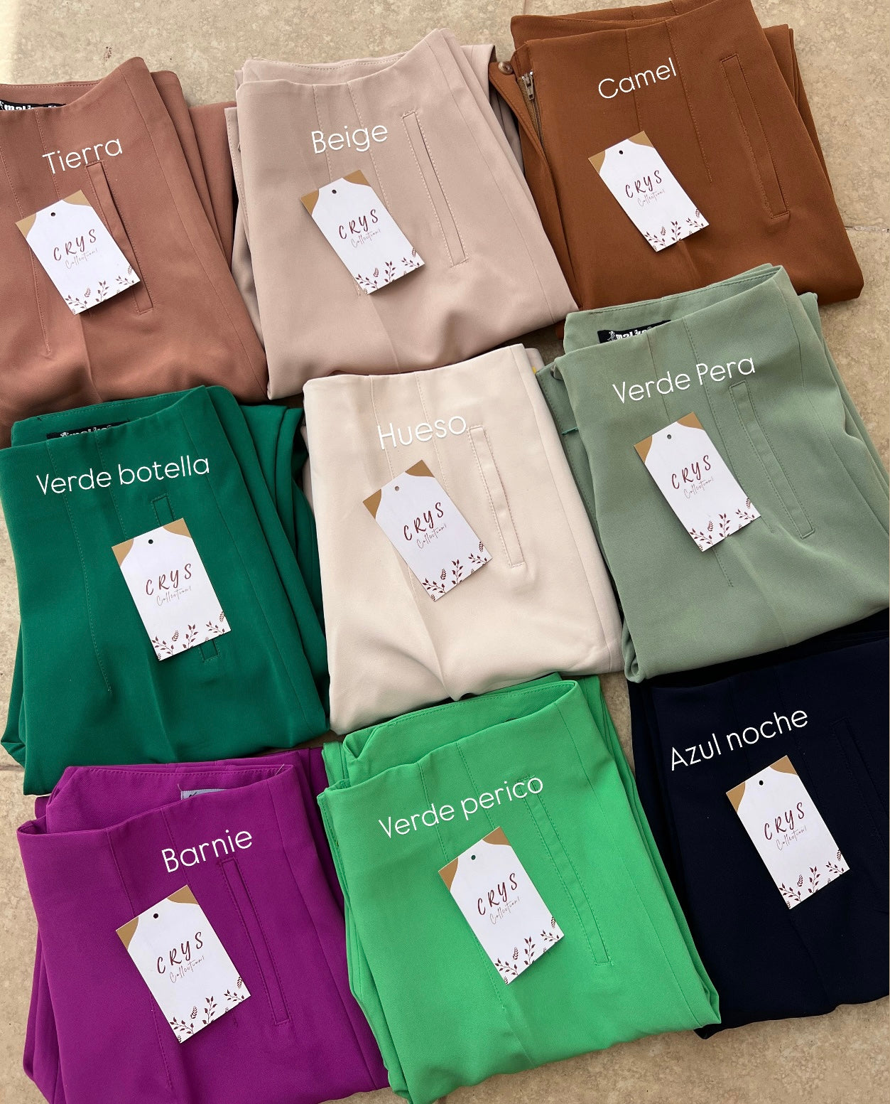 Pantalón pinzas Roma